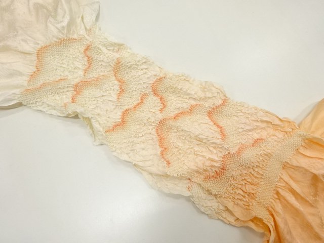 JAPANESE KIMONO / OBIAGE / SHIBORI